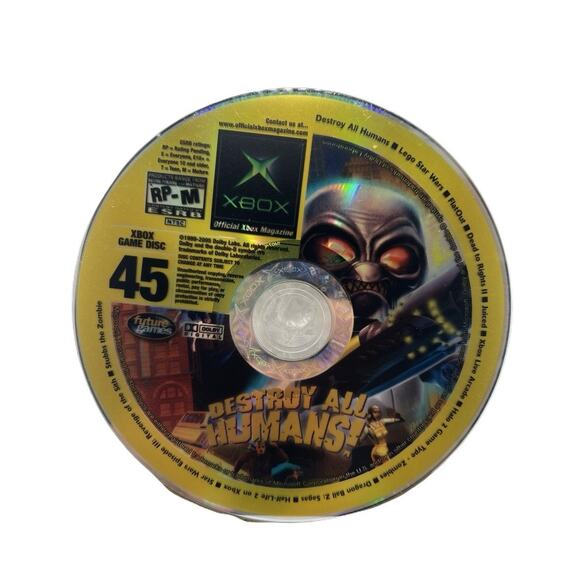 XBOX Destroy All Humans Disc 45 - Picture 1 of 1